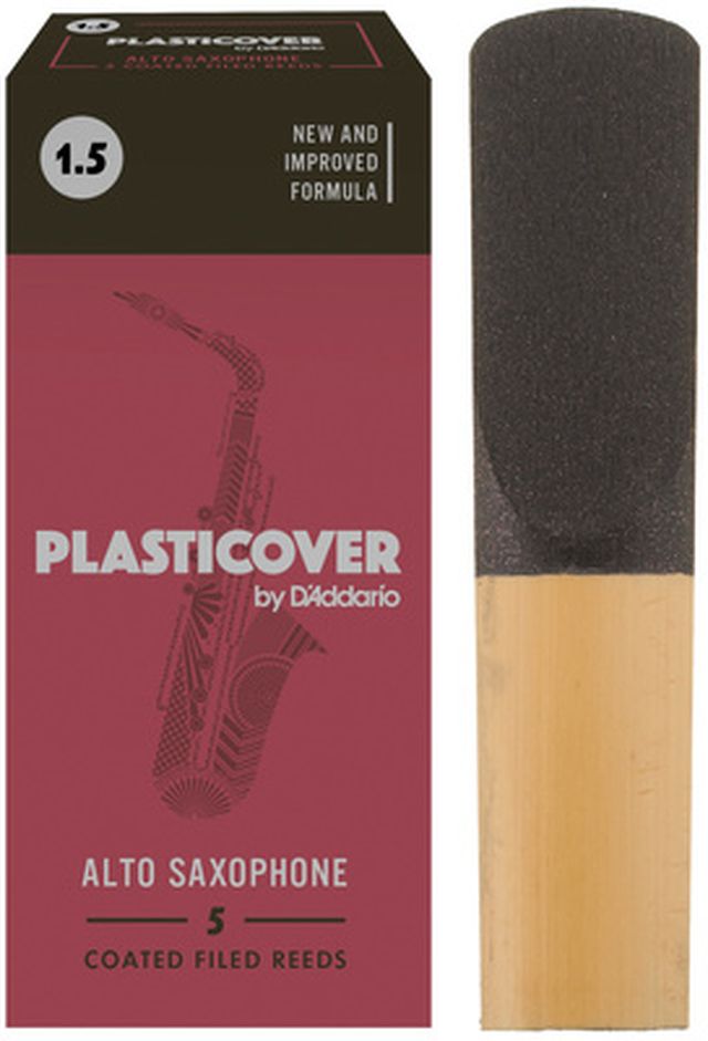 DAddario Woodwinds Plasticover Alto Saxophone 1.5