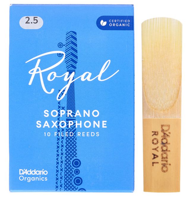 DAddario Woodwinds Royal Soprano Sax 2.5