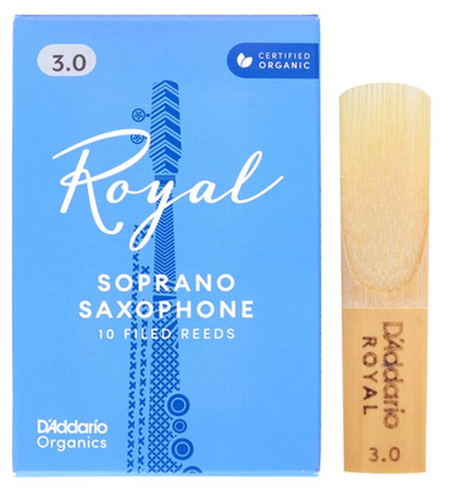 DAddario Woodwinds Royal Soprano Sax 3.0