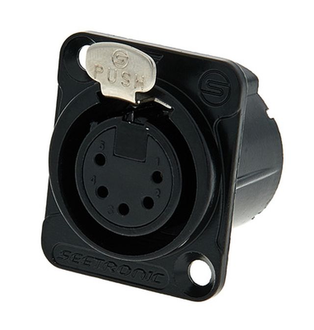 Seetronic MK5F2C-BG 5pin XLR black