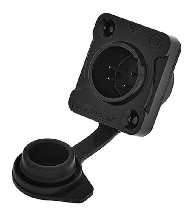 Seetronic J5F2C-W-B 5pin XLR IP65