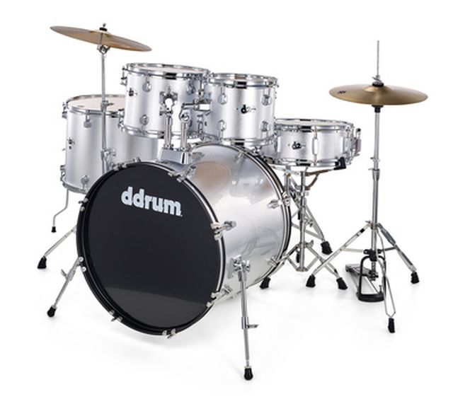 DDrum D2 Starter Set Silver Sparkle
