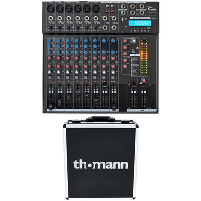 the t.mix xmix 1202 FXMP USB Case Bundle