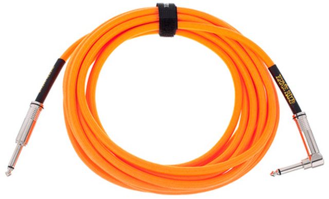 Ernie Ball Instrument Cable Neon Orange 6