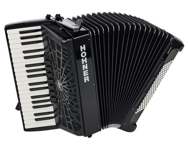 Hohner Bravo III 96 silent key black