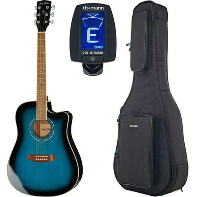 Harley Benton D-120CE TB Bundle