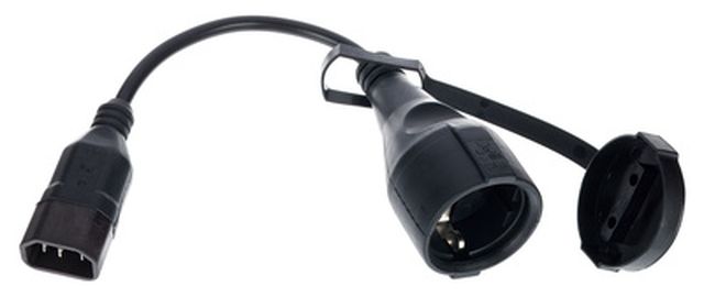 Stairville Adapt IEC - EU Coup 0,25m