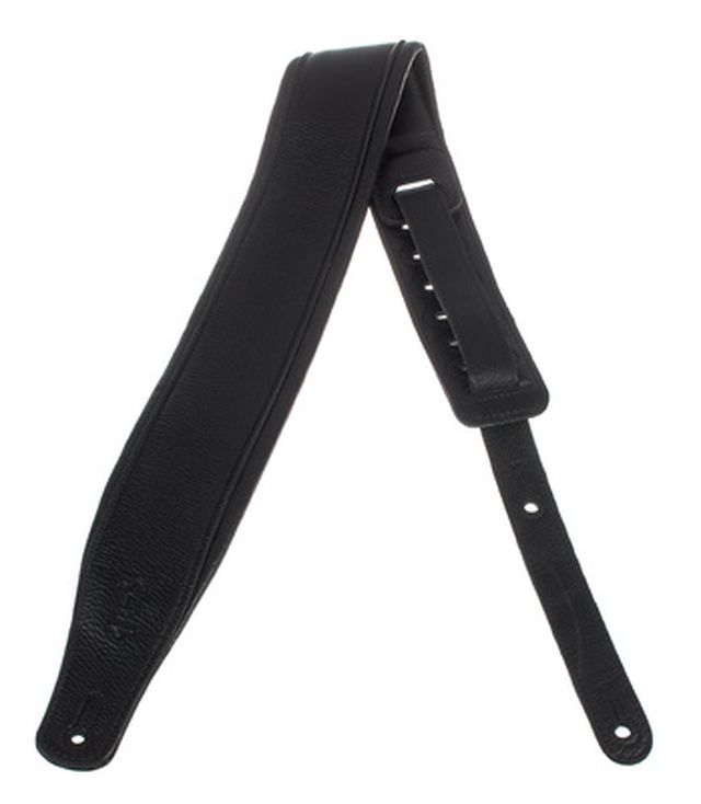 Levys PM32 Pad. Leather Strap 3" BK