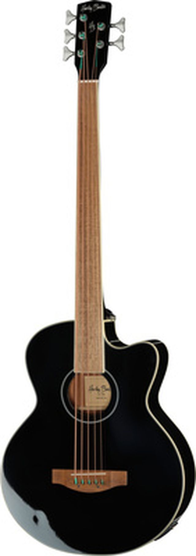 Harley Benton B-35BK-FL Acoustic Bass Series