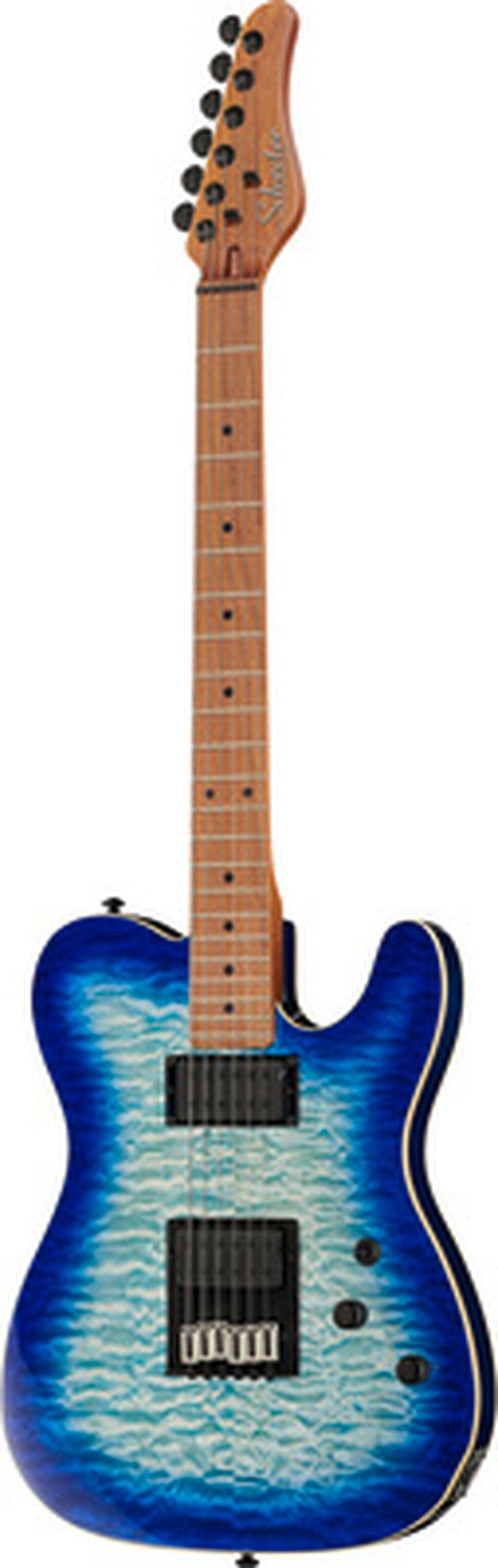 Schecter PT Pro Trans Blue Burst