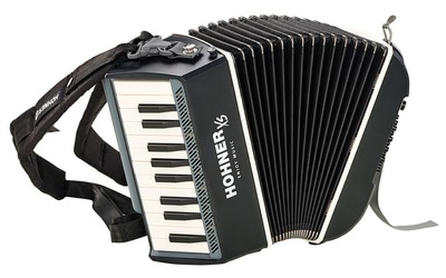 Hohner XS Accordion Piano grey
