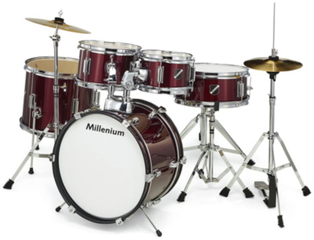 Millenium Focus Junior Drum Set Red