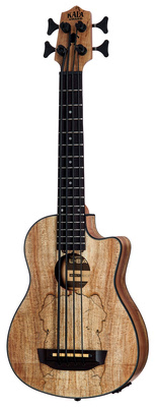 Kala U-Bass Spalted Maple 4 NT
