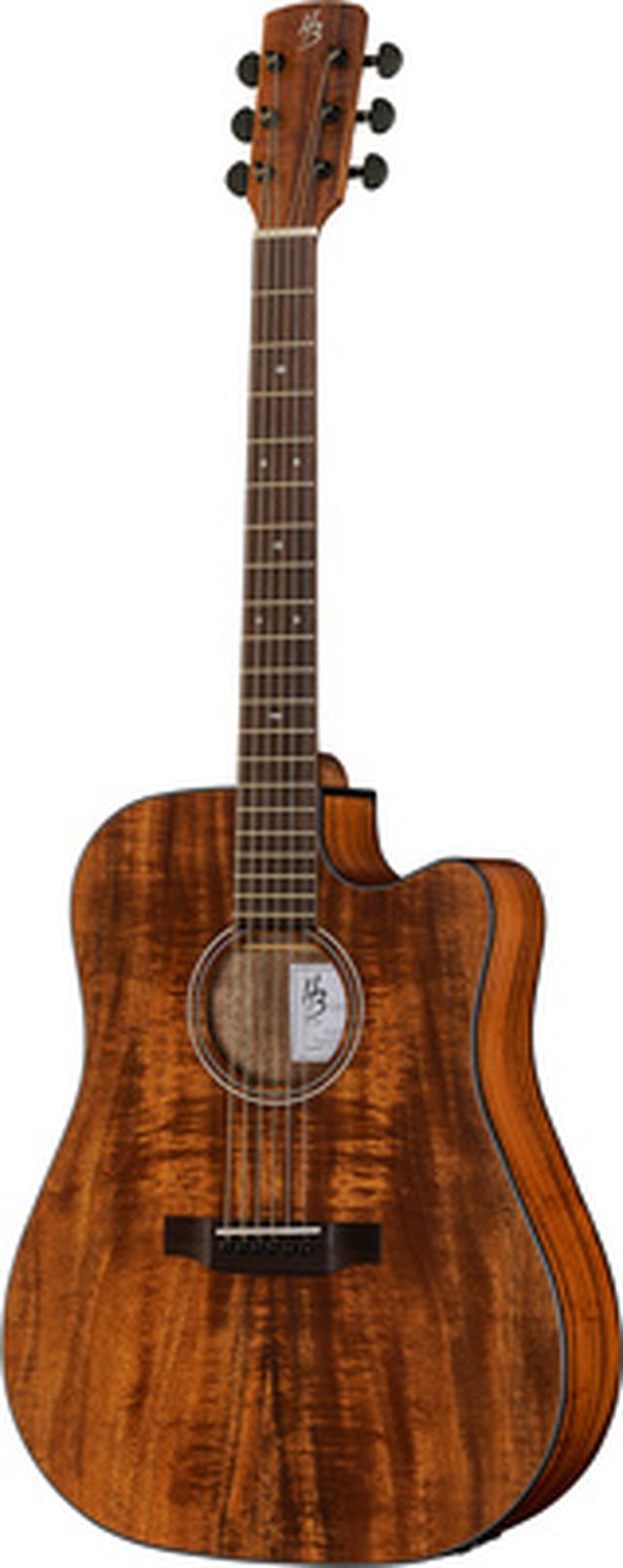 Harley Benton CLD-15CE Flame Koa Exotic