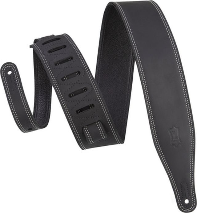 Levys Butter Leather Strap 2,5"BK