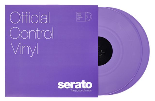 Serato Neon-Series Vinyl Violet