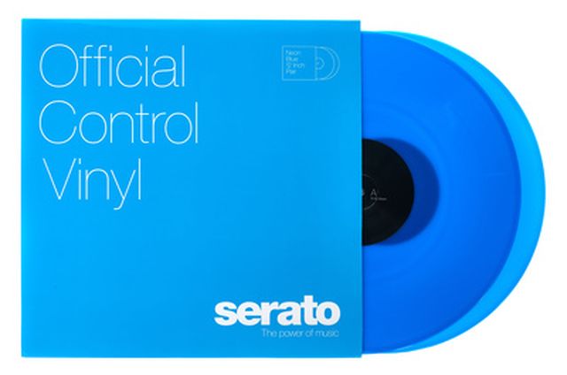 Serato Neon-Series Vinyl Blue