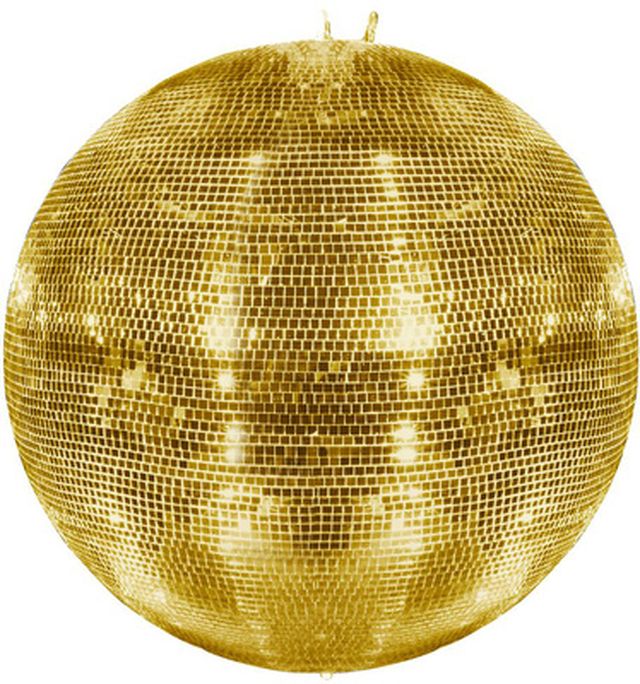 Eurolite Mirror Ball 75 cm Gold