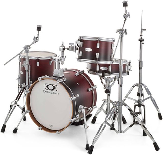 DrumCraft Series 6 Jazz Red Fade