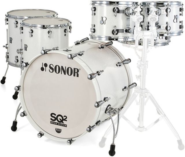 Sonor SQ2 Rock Set Beech White Spkl.