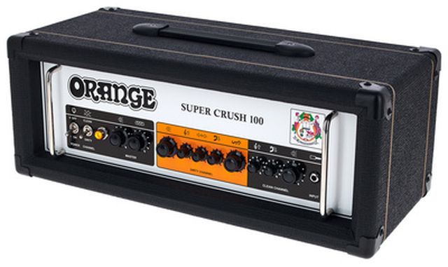 Orange Super Crush 100 Head Black