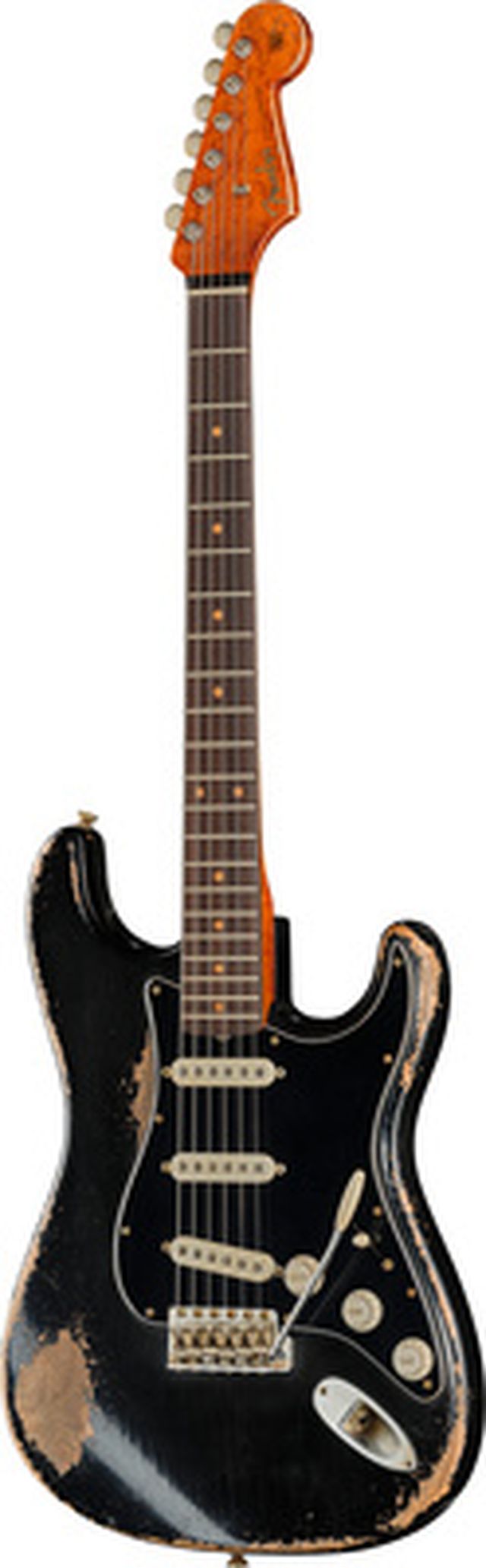 Fender 60 Strat BLK Heavy Relic MBAH