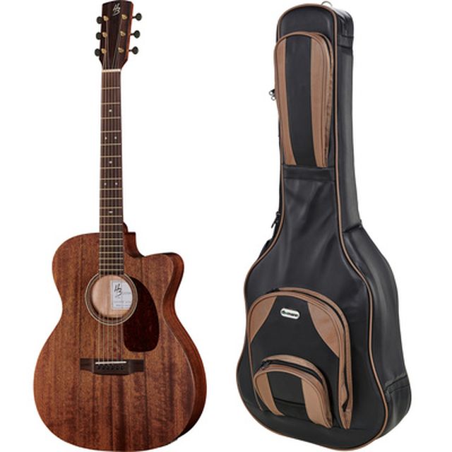 Harley Benton CLA-15MCE SolidWood w/Bag