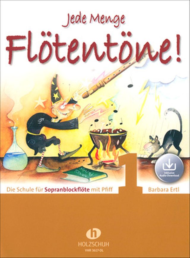 Holzschuh Verlag Jede Menge Flötentöne 1 + DL
