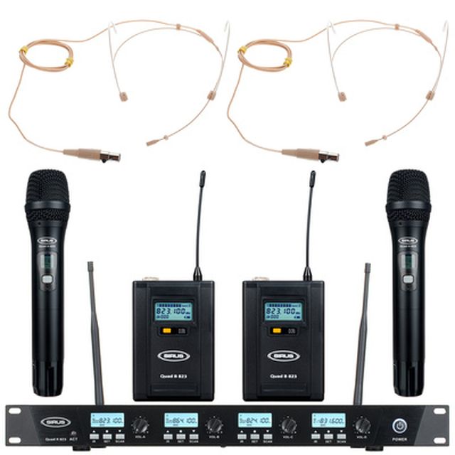 Sirus Quad R/2H/2B 2 Headmike O 823