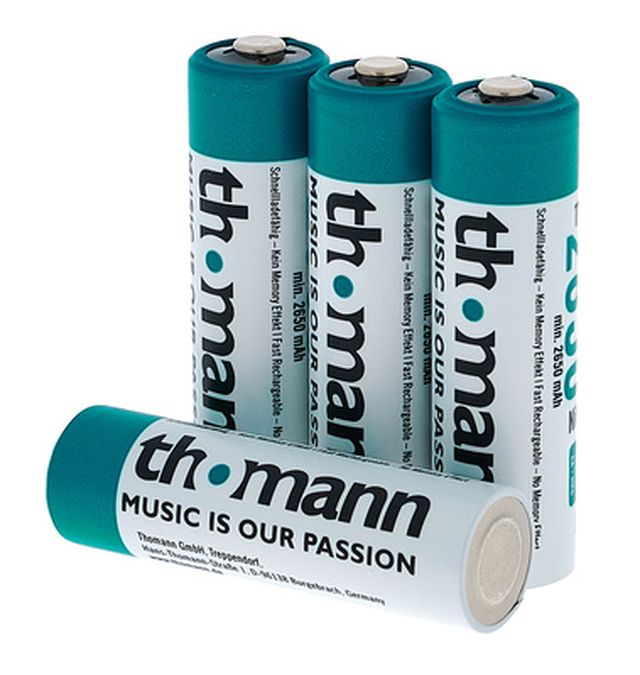 Thomann AA - Akku 2850 mAh NiMH 4pc