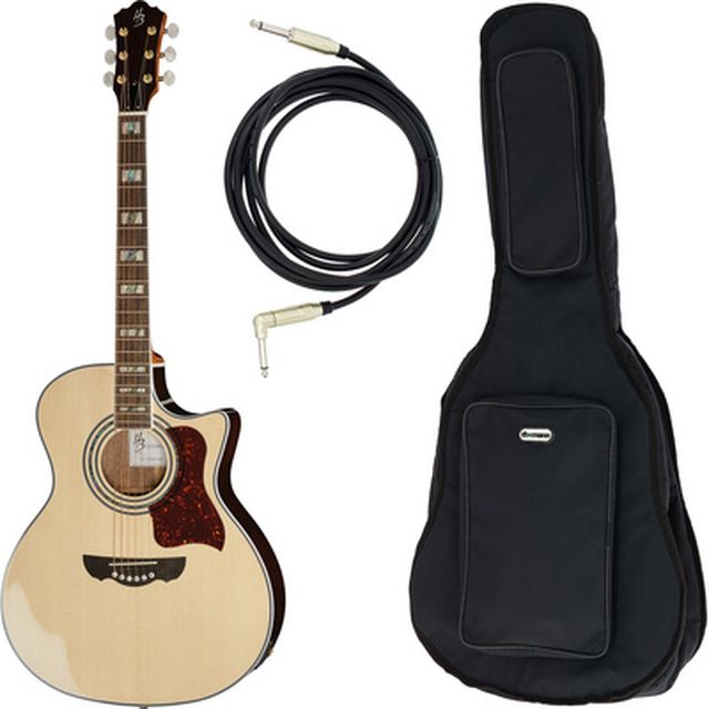 Harley Benton CLJ-503CE WN w/Bag