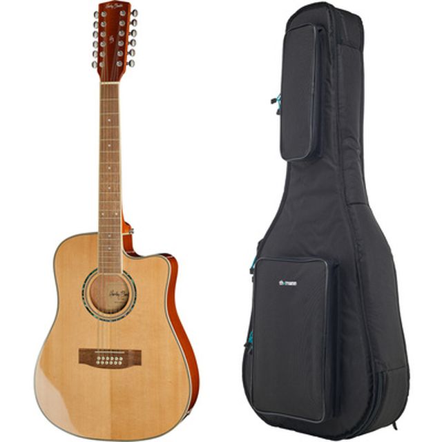 Harley Benton D-200CE-12NT w/Bag
