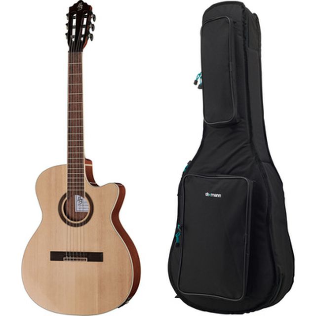 Harley Benton Santos Series C-40SCE N w/Bag