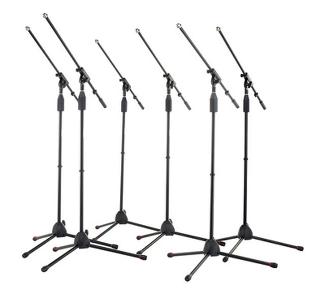 Gator Frameworks Microphone Boom Stand 6-Pack