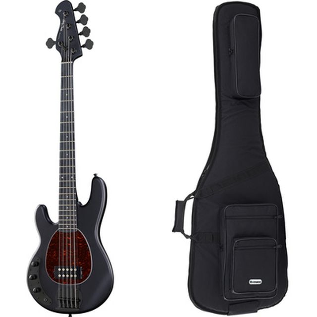 Harley Benton MB-5LH SBK w/Bag