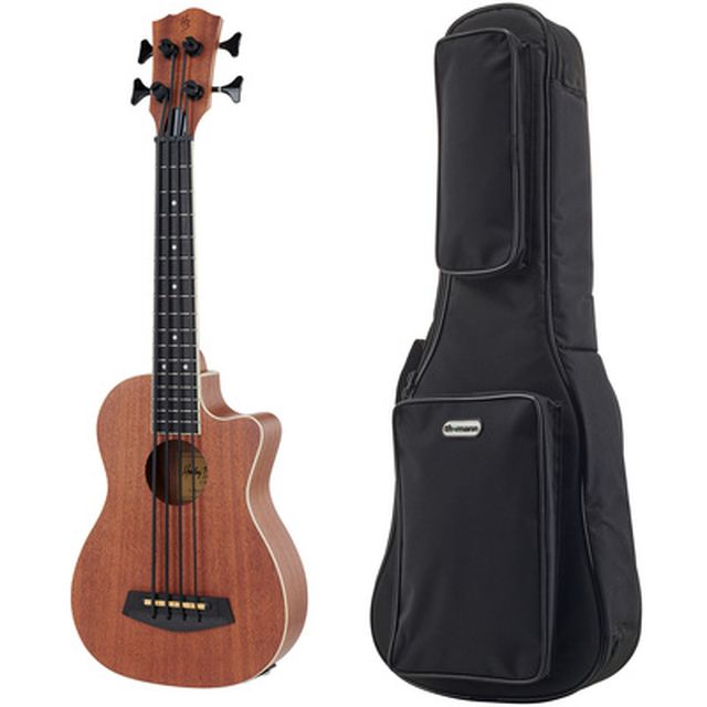 Harley Benton U-Bass Mahogany Bundle