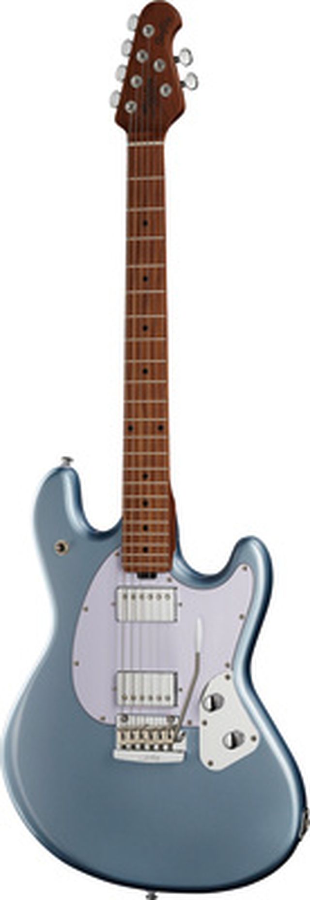 Sterling by Music Man SR50 Stingray Firemist Silver