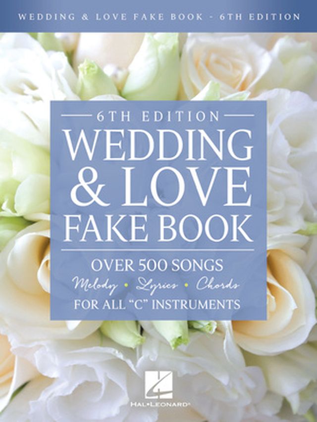 Hal Leonard Wedding & Love Fake Book