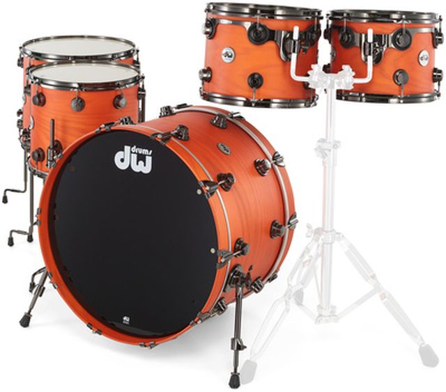 DW Lacquer Custom Oak Tangerine