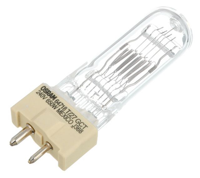 Osram T27 64718 GCT 650W 240V GY9.5