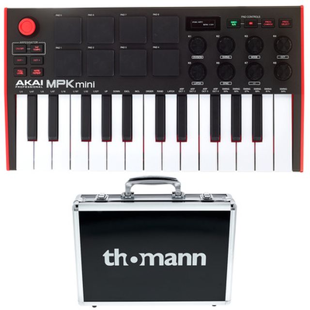 AKAI Professional MPK Mini MK3 Case Bundle