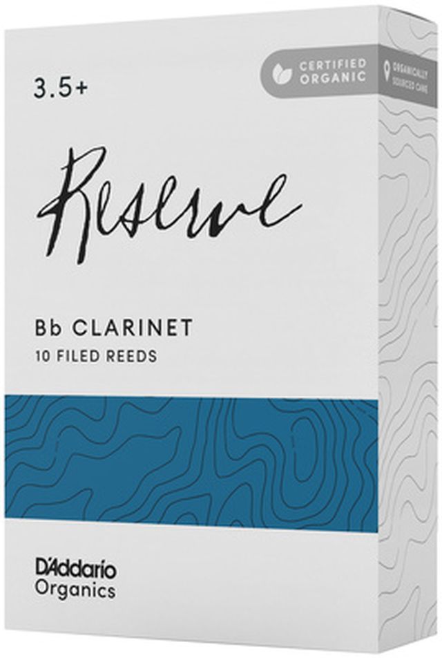 DAddario Woodwinds Organic Reserve Clarinet 3.5+