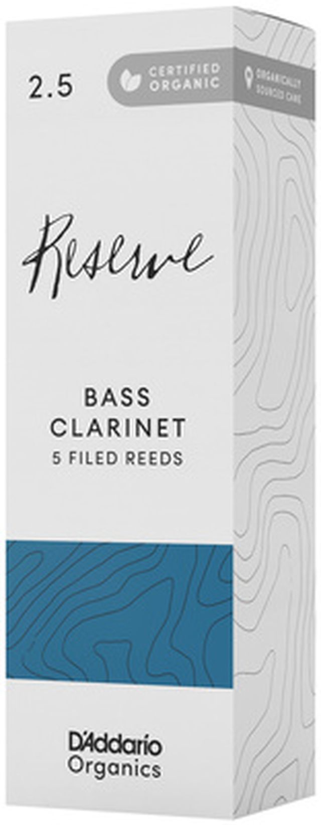 DAddario Woodwinds Organic Reserve Bass-Clar 2.5