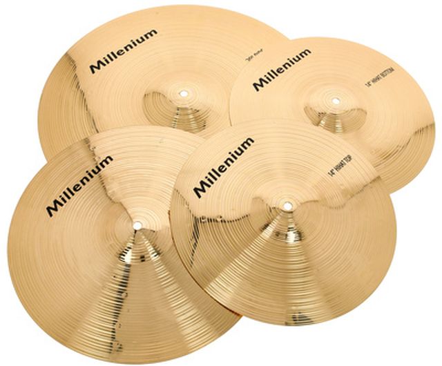 Millenium Brass Cymbal Set Standard
