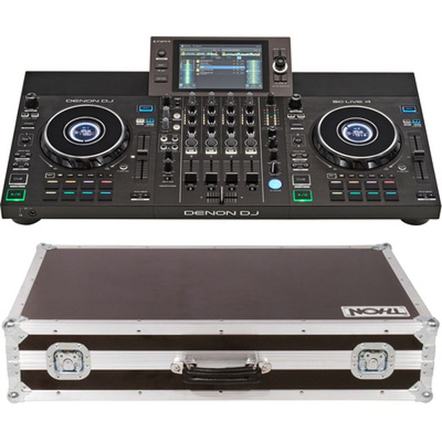 Denon DJ SC Live 4 Case Bundle