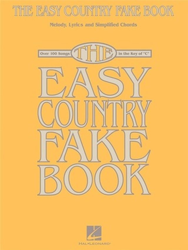 Hal Leonard The Easy Country Fake Book