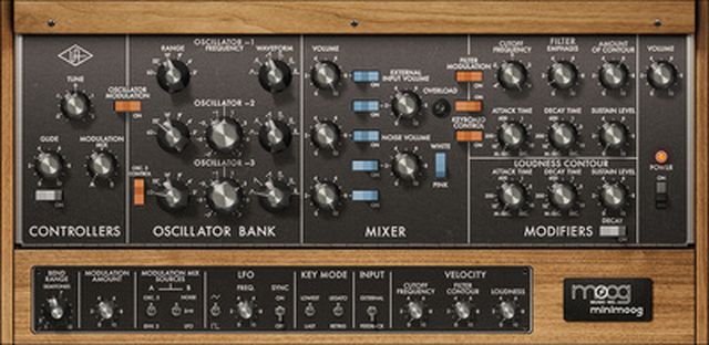 Universal Audio Moog Minimoog Native