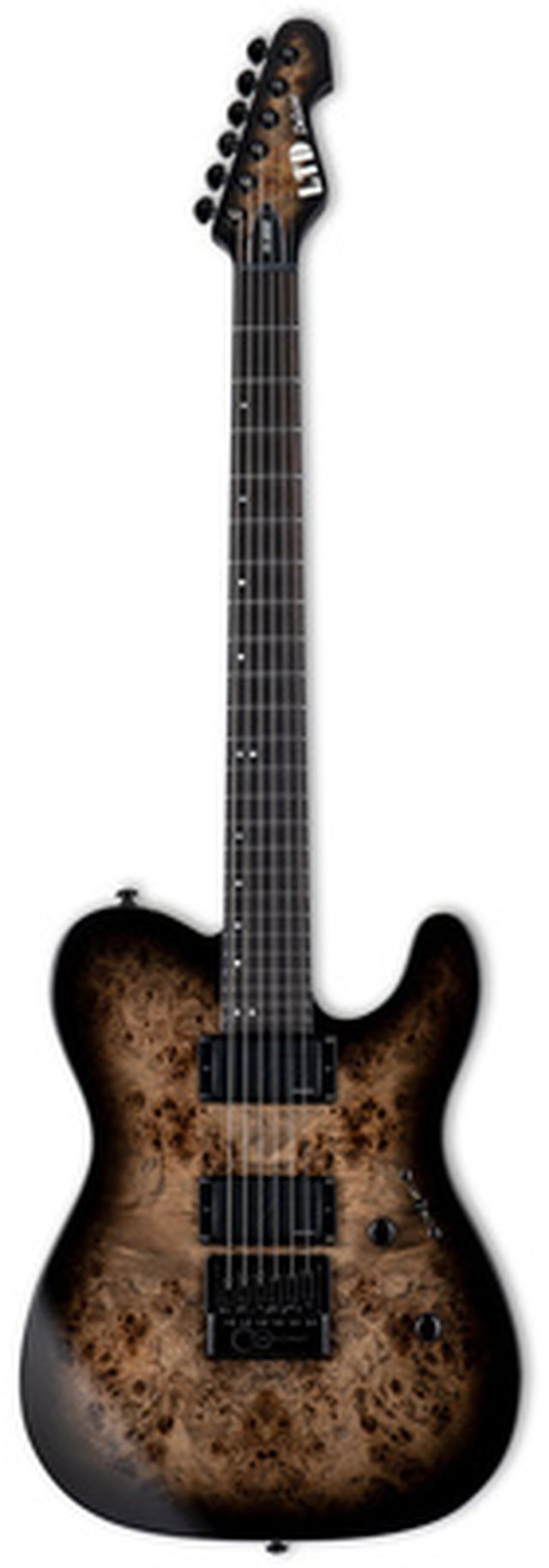 ESP LTD TE-1000ET Charcoal Burst