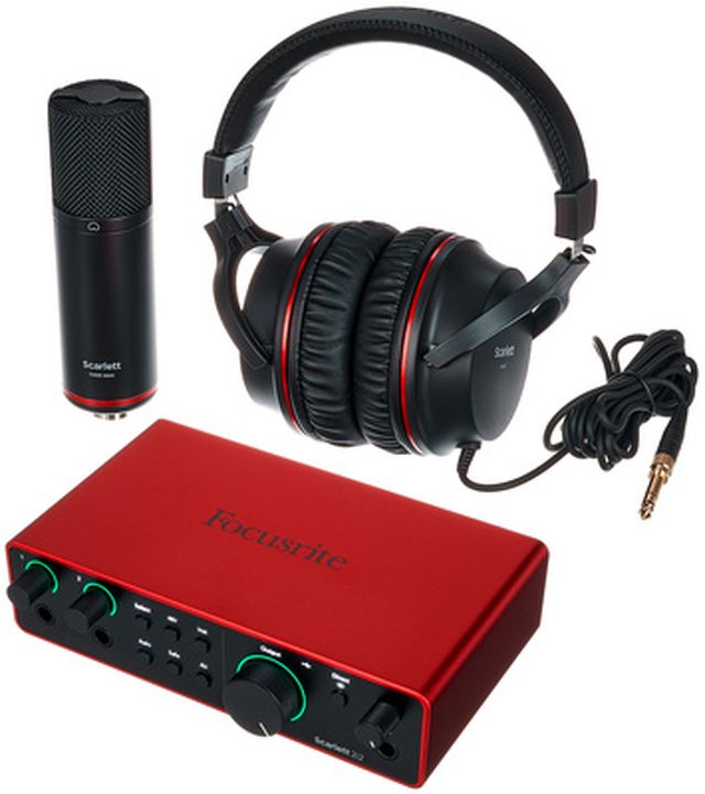 Focusrite Scarlett 2i2 Studio 4th Gen.