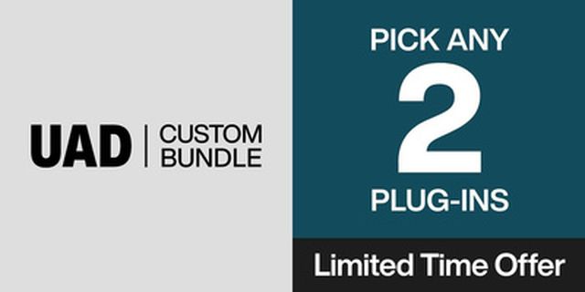 Universal Audio Custom Bundle - Pick Any 2